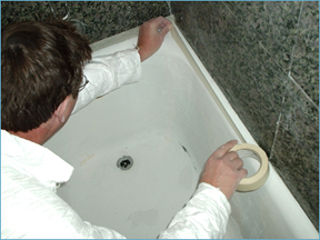 bathtub refinishing in  Alameda, Contra Costa, Marin, San Francisco, Millbrae, San Mateo, Santa Clara, Santa Cruz.