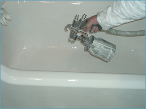 bathtub refinishing in  Alameda, Contra Costa, Marin, San Francisco, Millbrae, San Mateo, Santa Clara, Santa Cruz